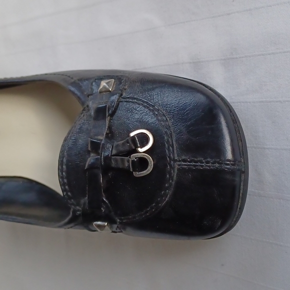 Enzo Angiolini "Greeley" Leather Square Toe Pump- Sz. 8 - Picture 3 of 11